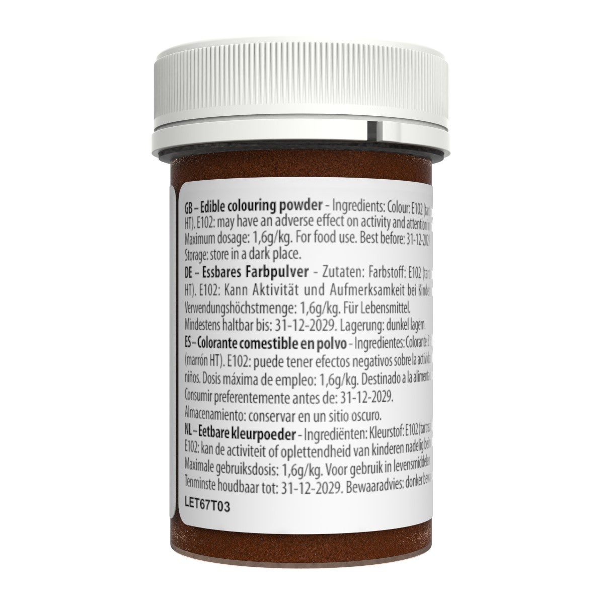 Sugarflair Blossom Tint Dust Brown 5g