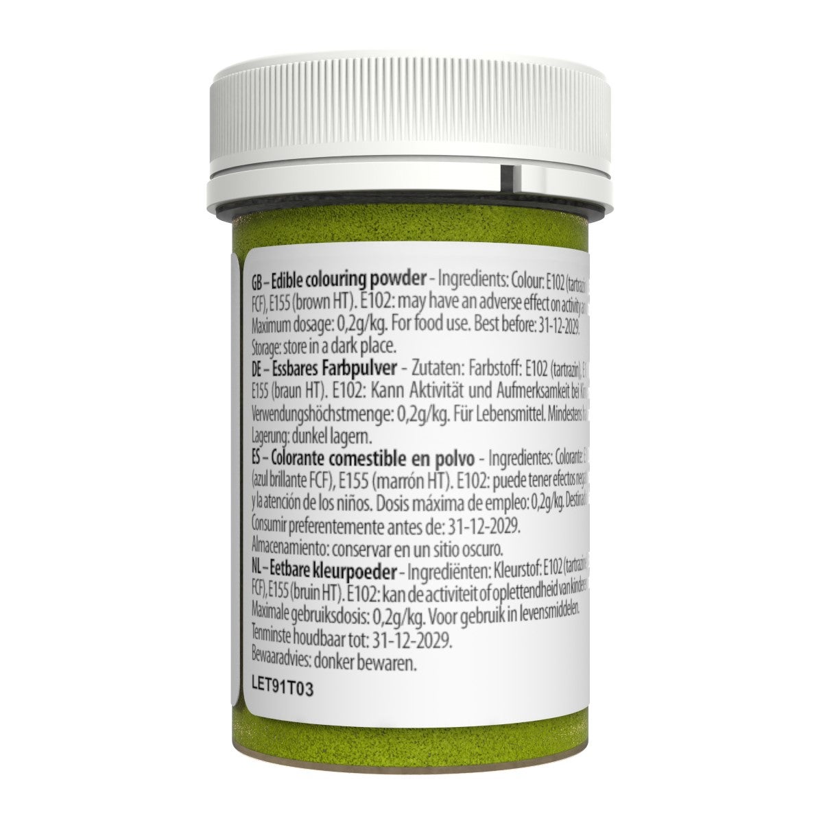 Sugarflair Blossom Tint Dust Gooseberry 5g