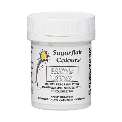 Sugarflair - Max Concentrate Paste Colour EXTRA BLANC 42g