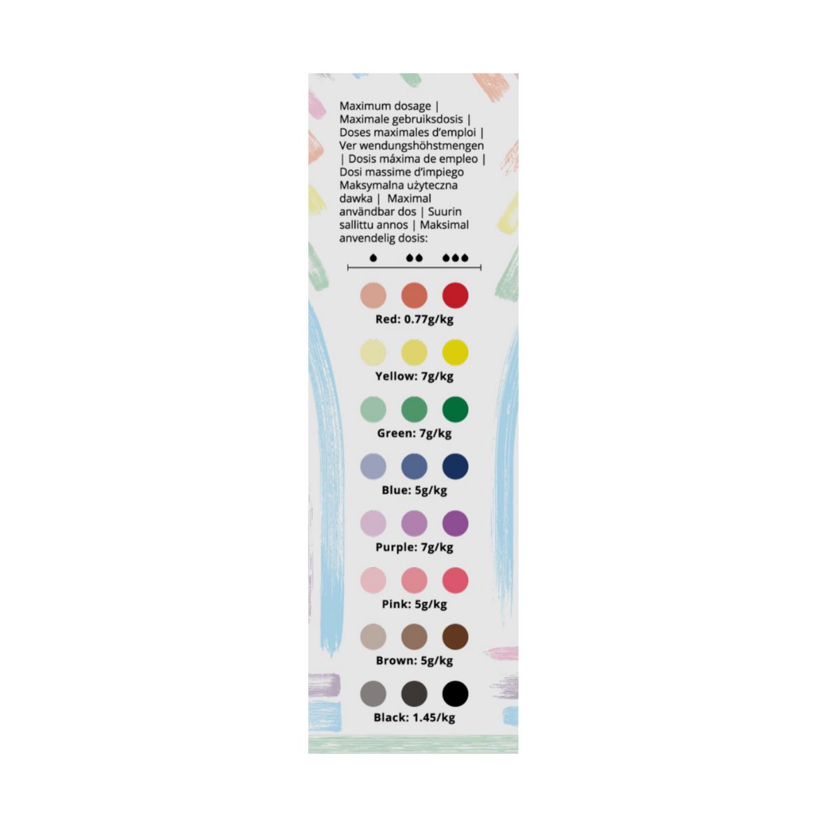 Sugarflair Paste Colour Mixed Essentials Set 8x25g