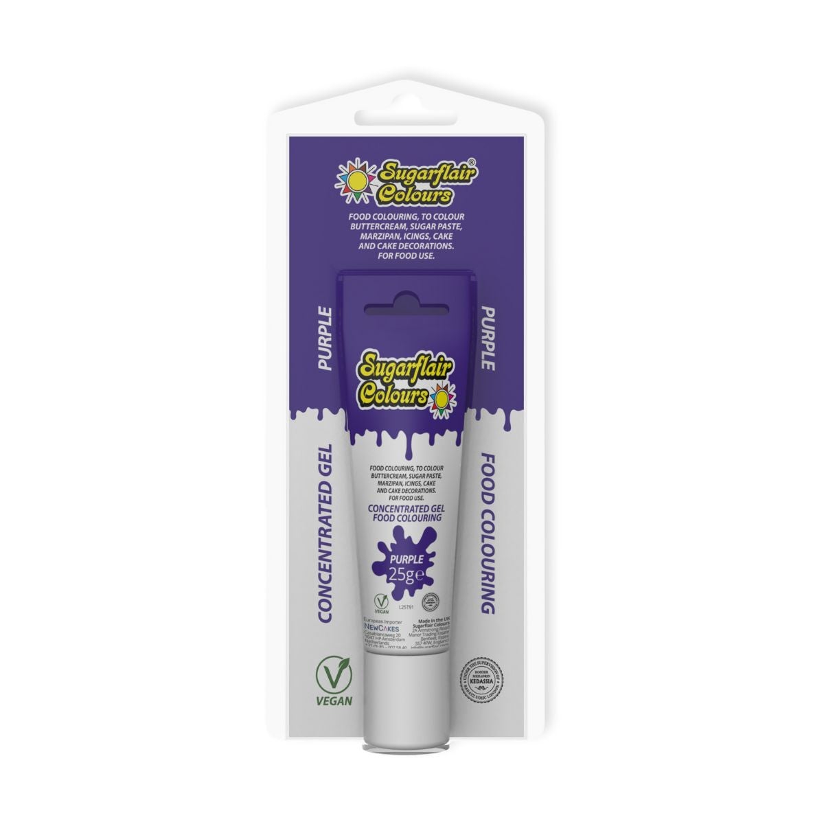 Sugarflair Gel Colour Tube Violet 25 g