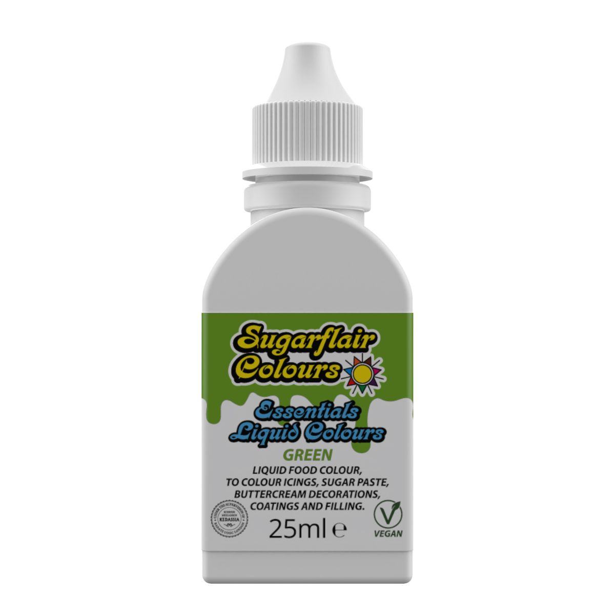 Sugarflair Liquid Colour Vert 25 ml