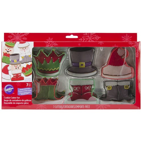 Wilton Koekjesuitstekers Kerstfiguren Set/7