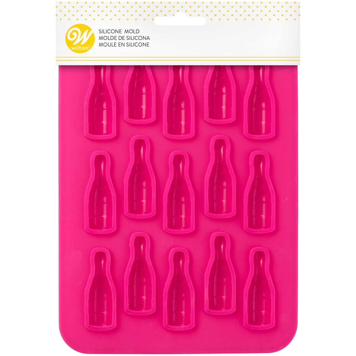 Wilton Moule à Bonbons en Silicone - Bouteille de Champagne