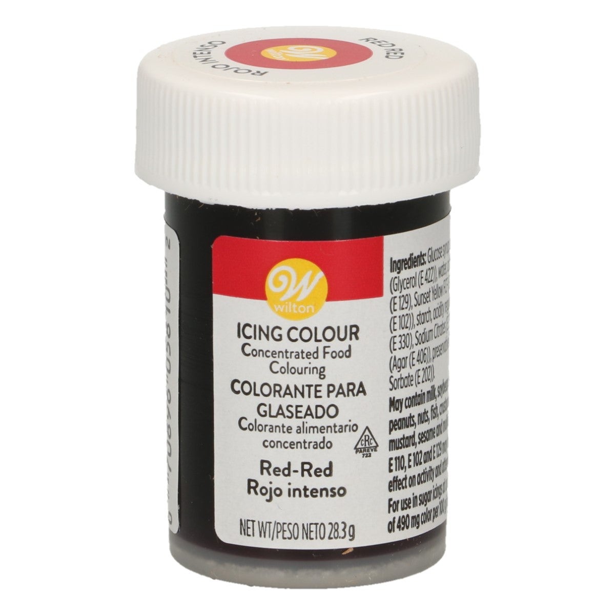 Wilton COLORANT ALIMENTAIRE pâte - Rouge Rouge - 28g