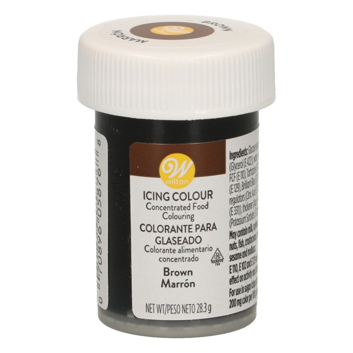 Wilton COLORANT ALIMENTAIRE pâte- Brun - 28g