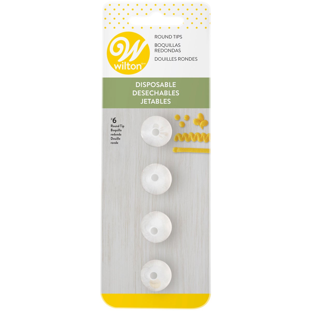Wilton Douilles Jetables #6 pcs/4