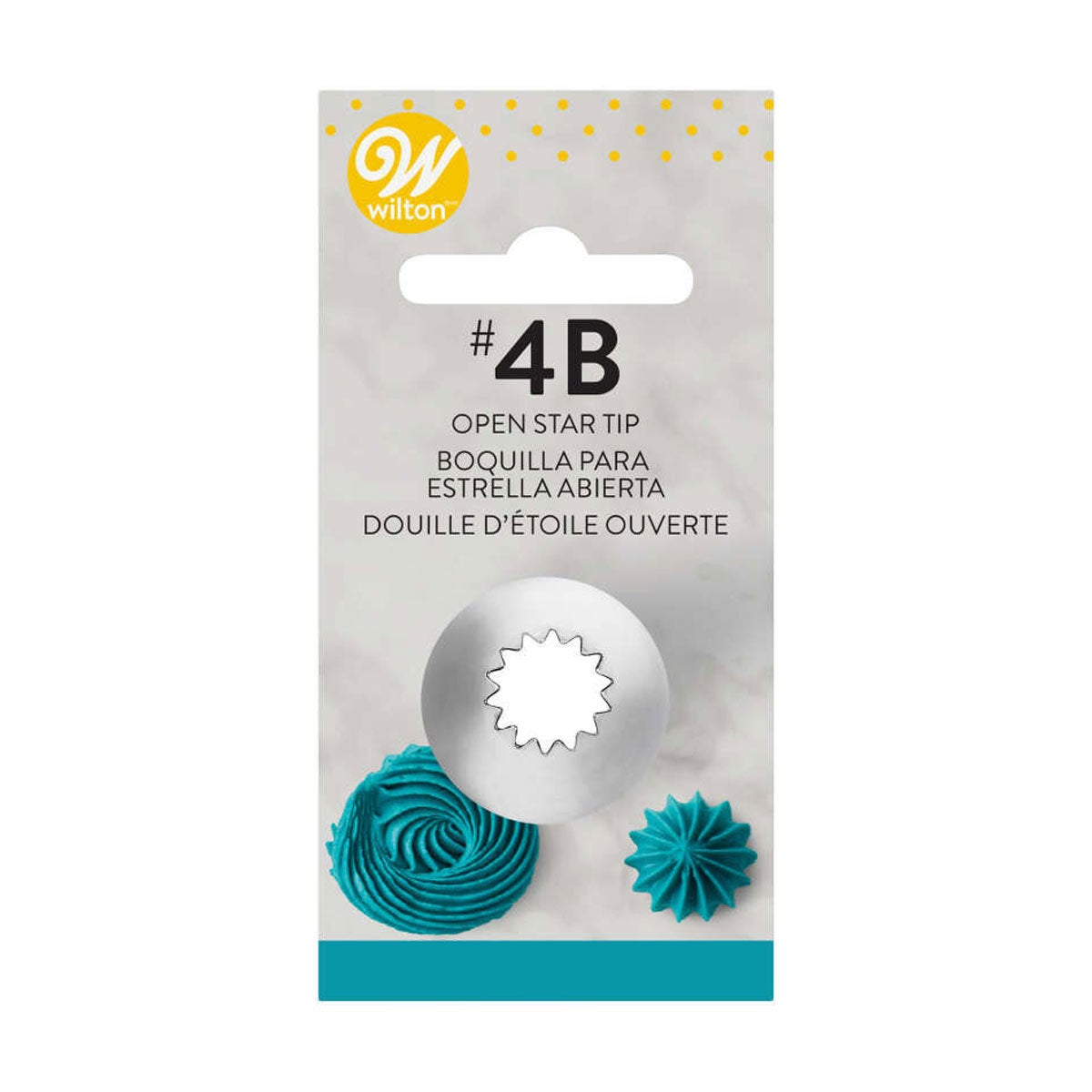 Wilton Douille #4B Étoile ouverte