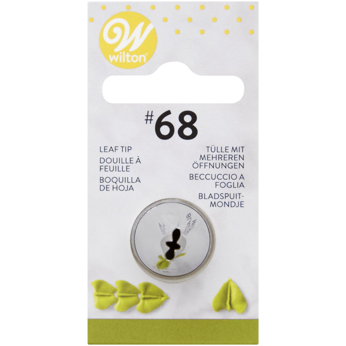 Wilton Douille #068 Leaf Carded