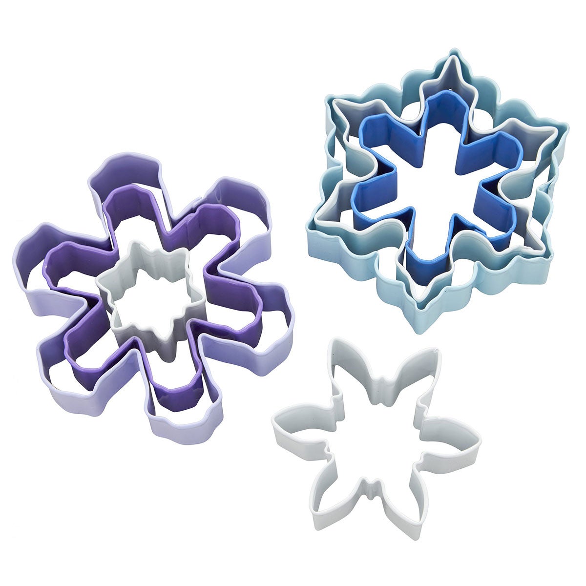 Wilton Emporte-Pièce Flocons de Neige Assortis Set/7
