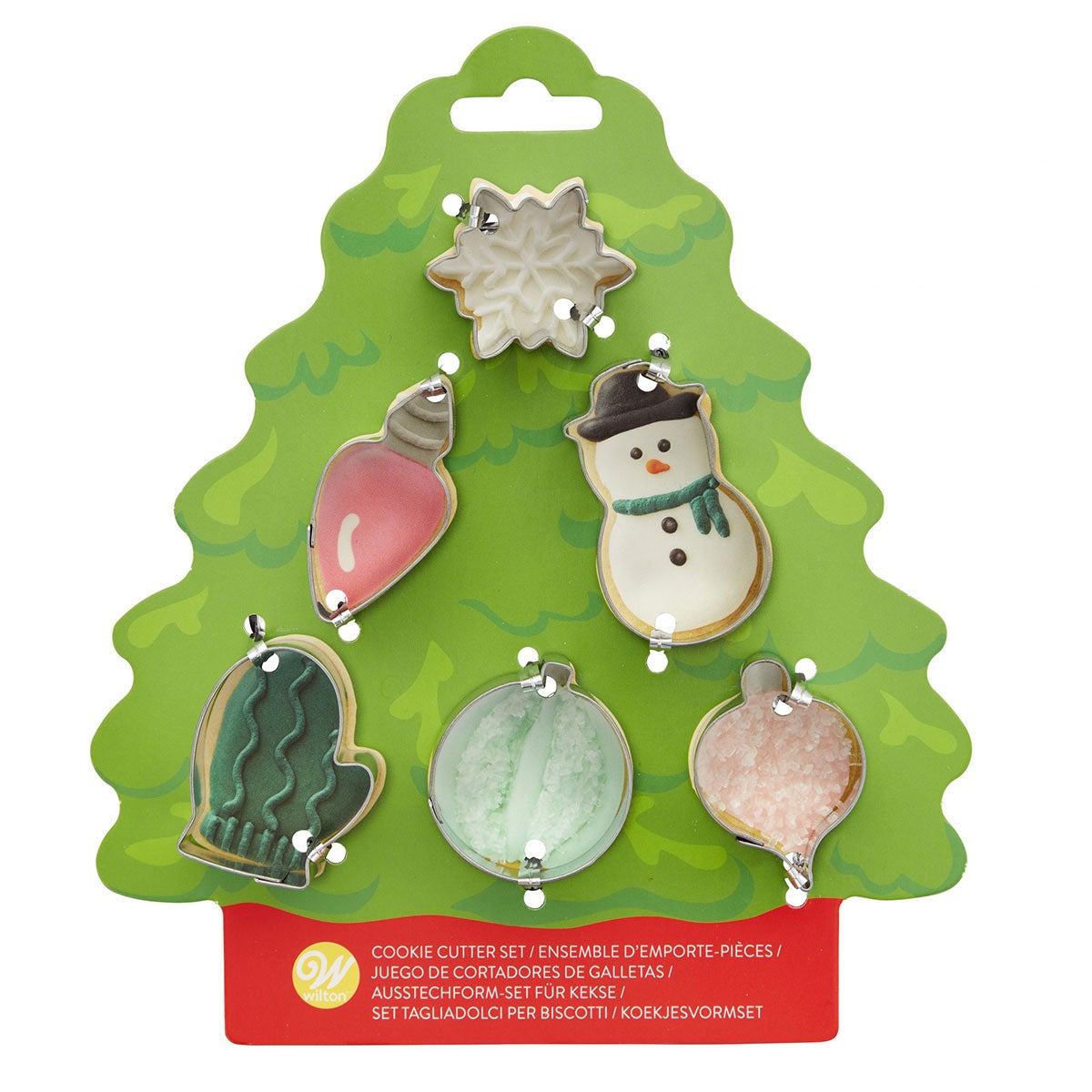 Wilton Emporte-pièce Biscuit - Arbre Set/6