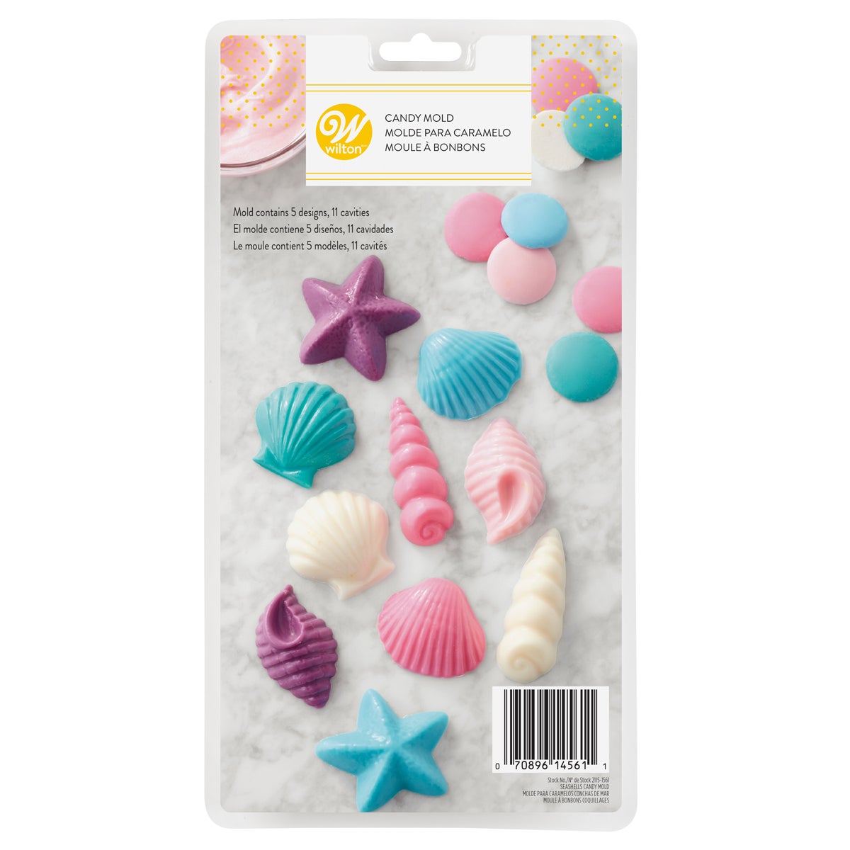 Wilton Moule Candy Coquillages