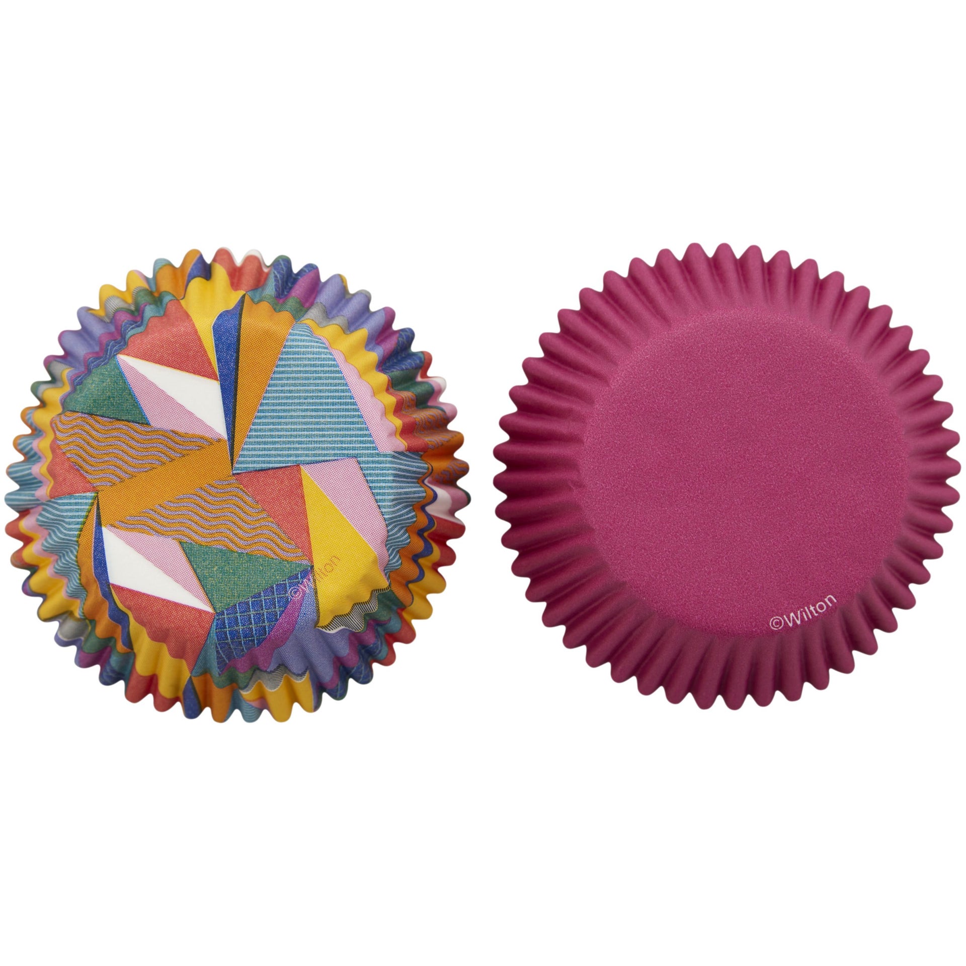 Wilton Caissettes à Cupcakes Max Triangle All Over pcs/75