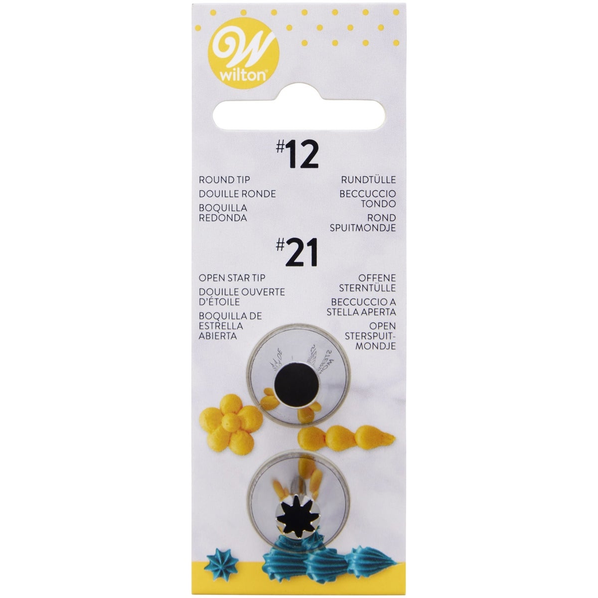 Wilton Douille Set #012, #021
