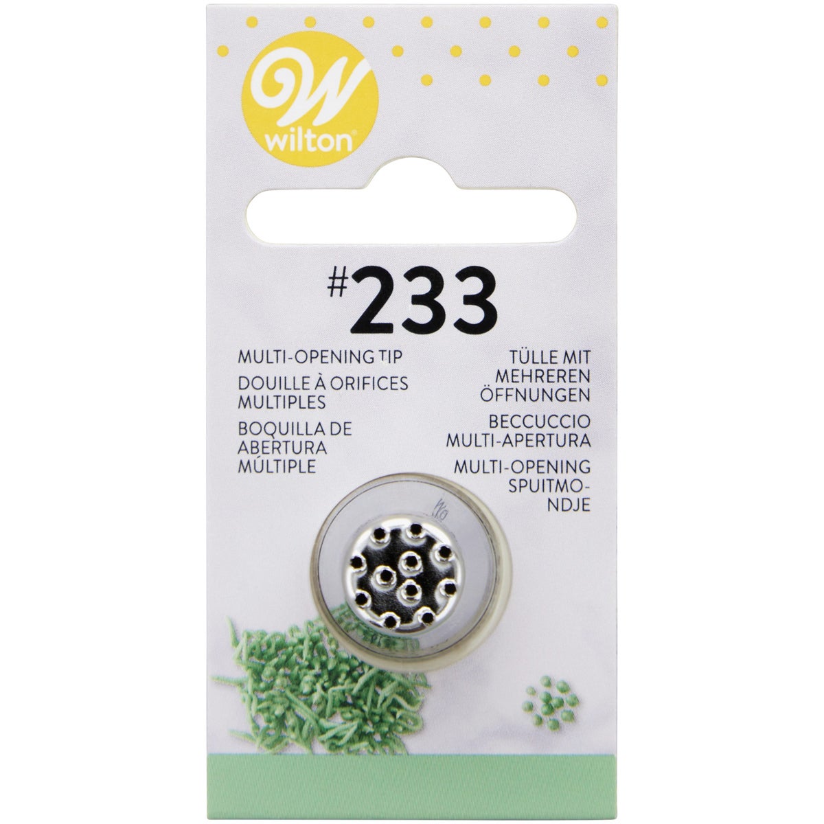 Wilton Douille #233 Multi-open Carded