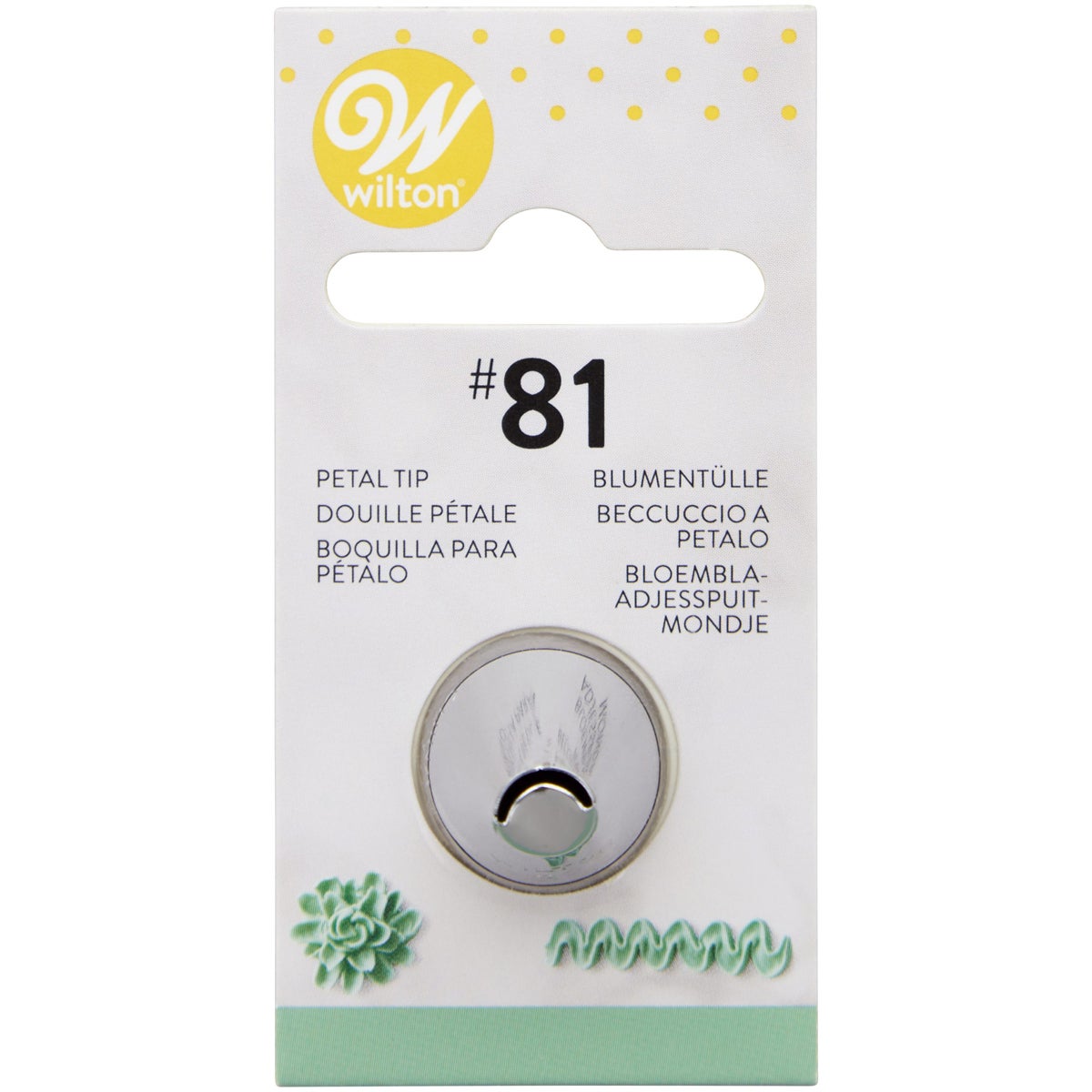 Wilton Douille #081 Specialty Tip Carded