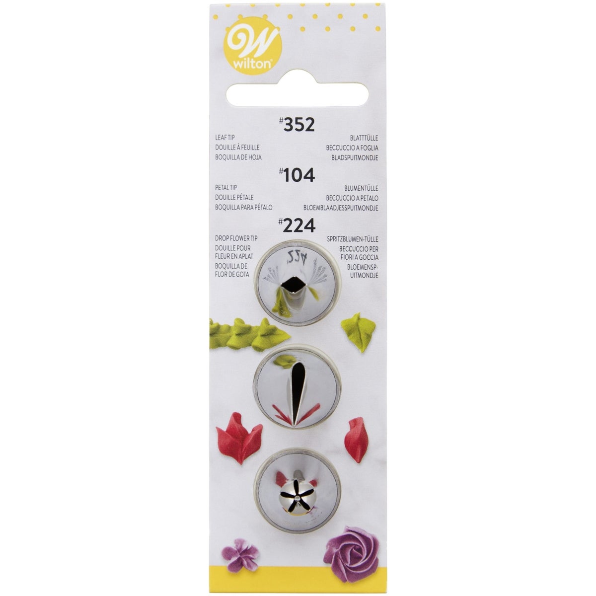 Wilton Douille Set #104, #352, #224