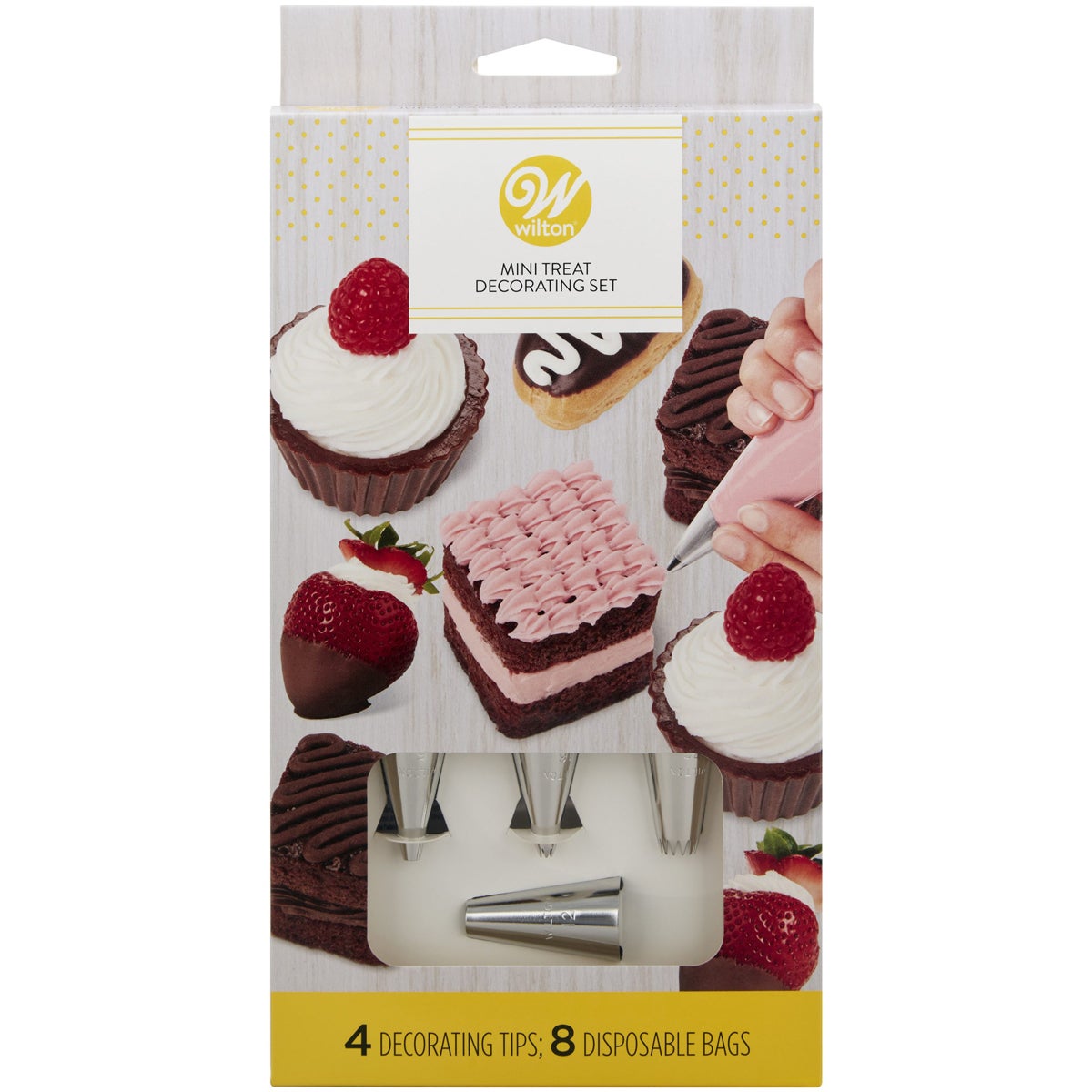 Wilton Set de Décoration Mini Pâtisseries (x12)