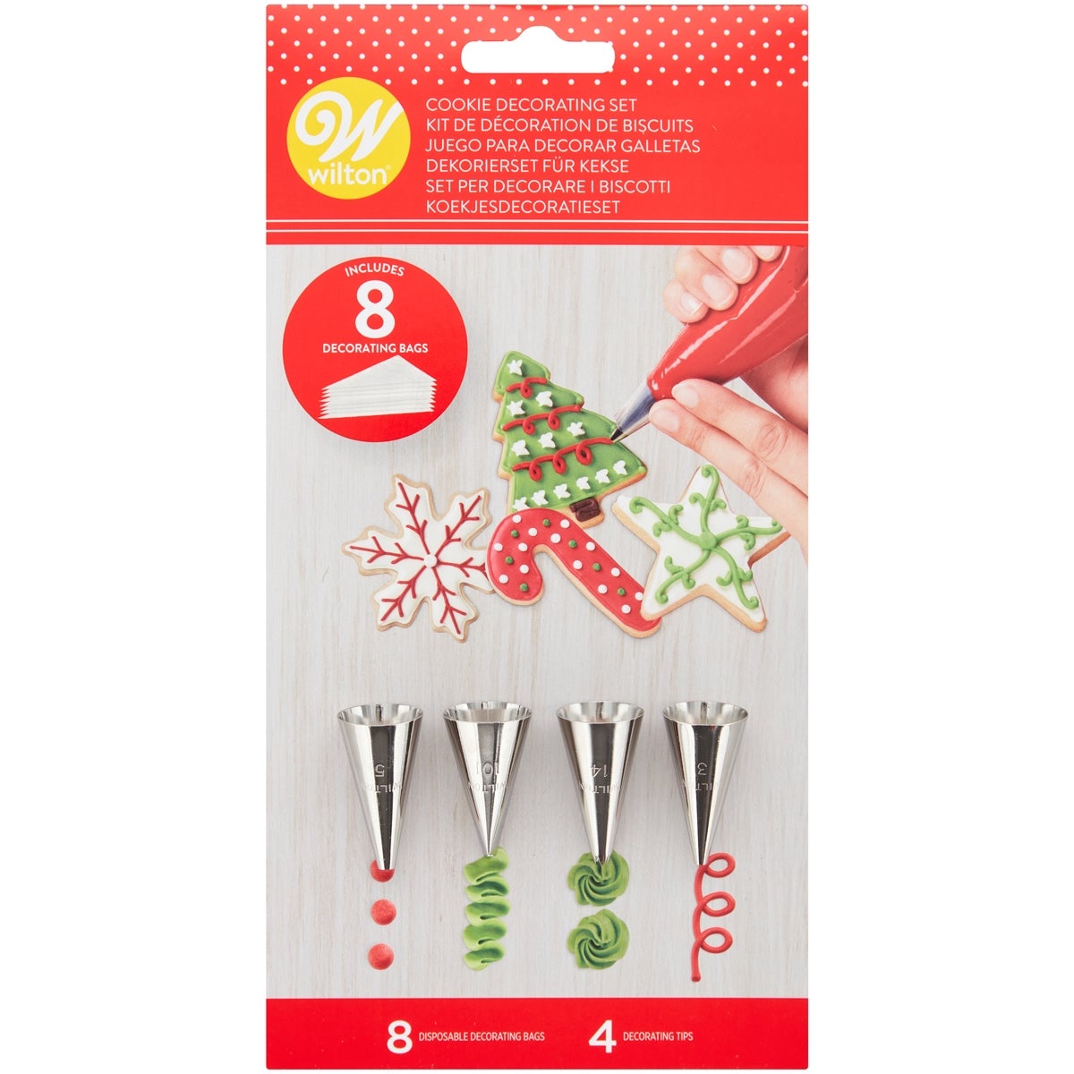 Wilton Kit Décoration Biscuits Noël