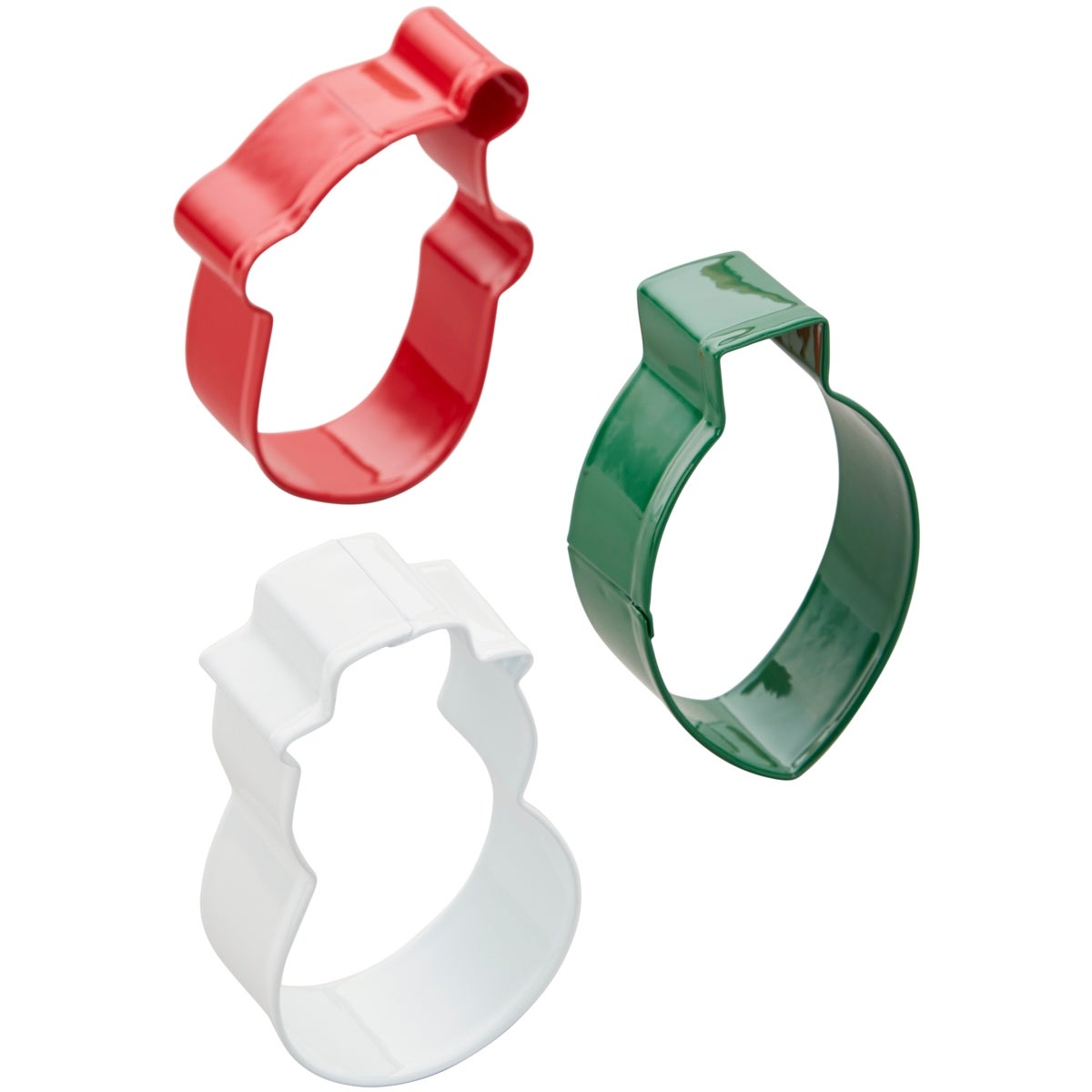 Wilton Découpeur de Biscuits Neige-Bulbe-Père Noël Set/3