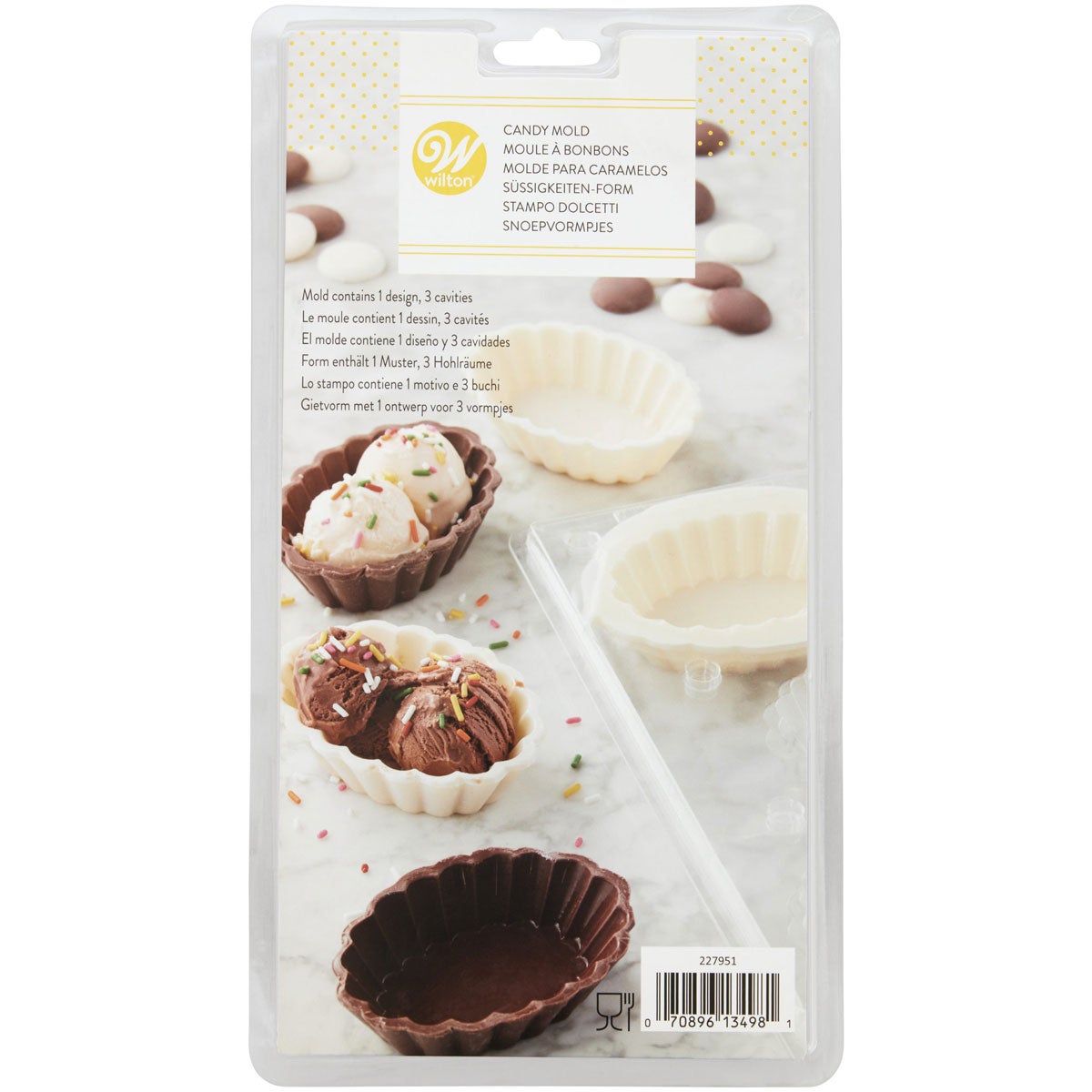 Wilton Moule Candy Dessert Coquille