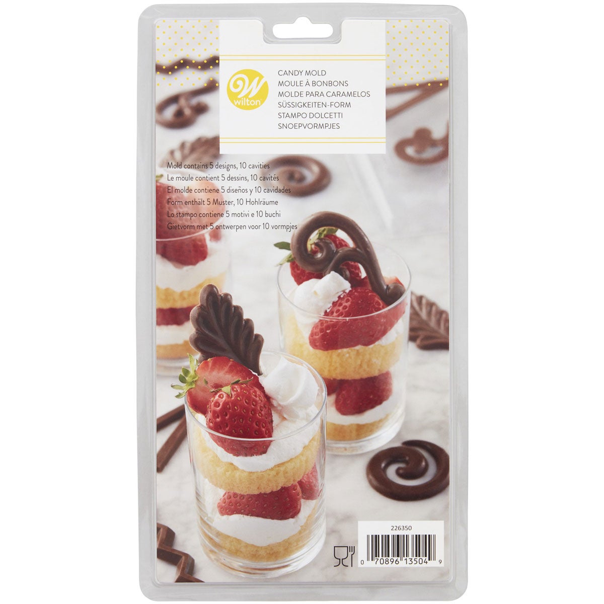 Wilton Moule Candy Dessert Symboles