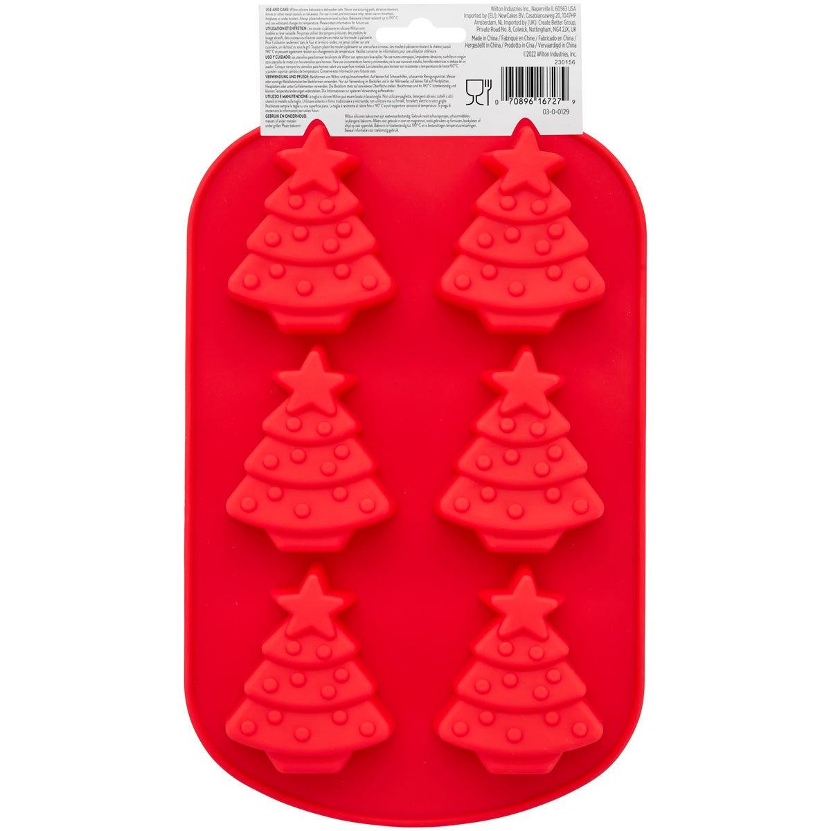 Wilton Moule en Silicone Arbre de Noël