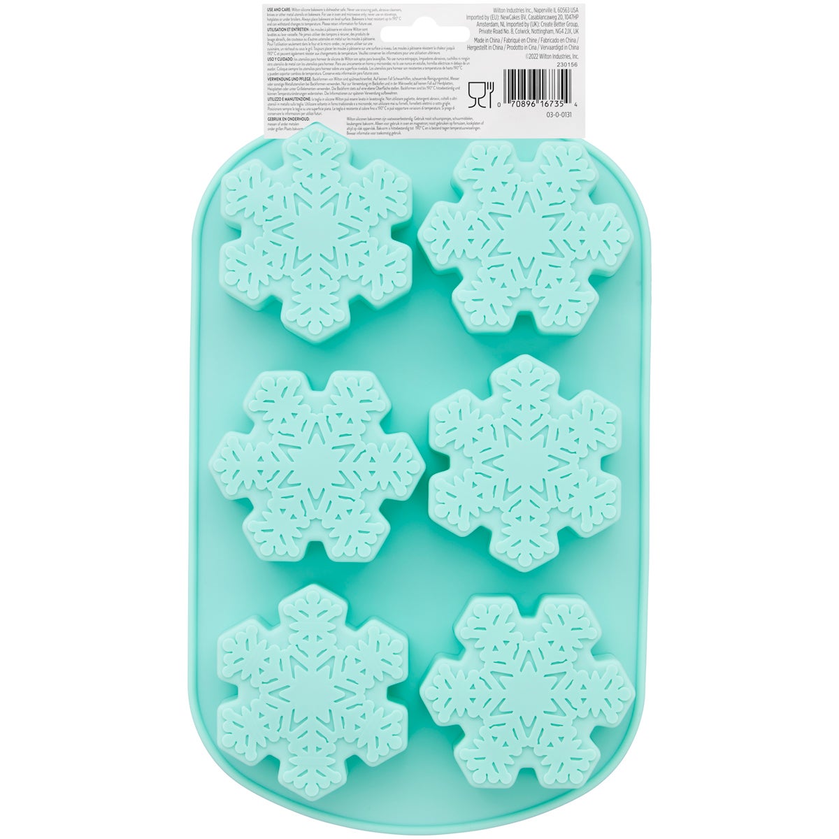 Wilton Moule en Silicone Flocon de Neige