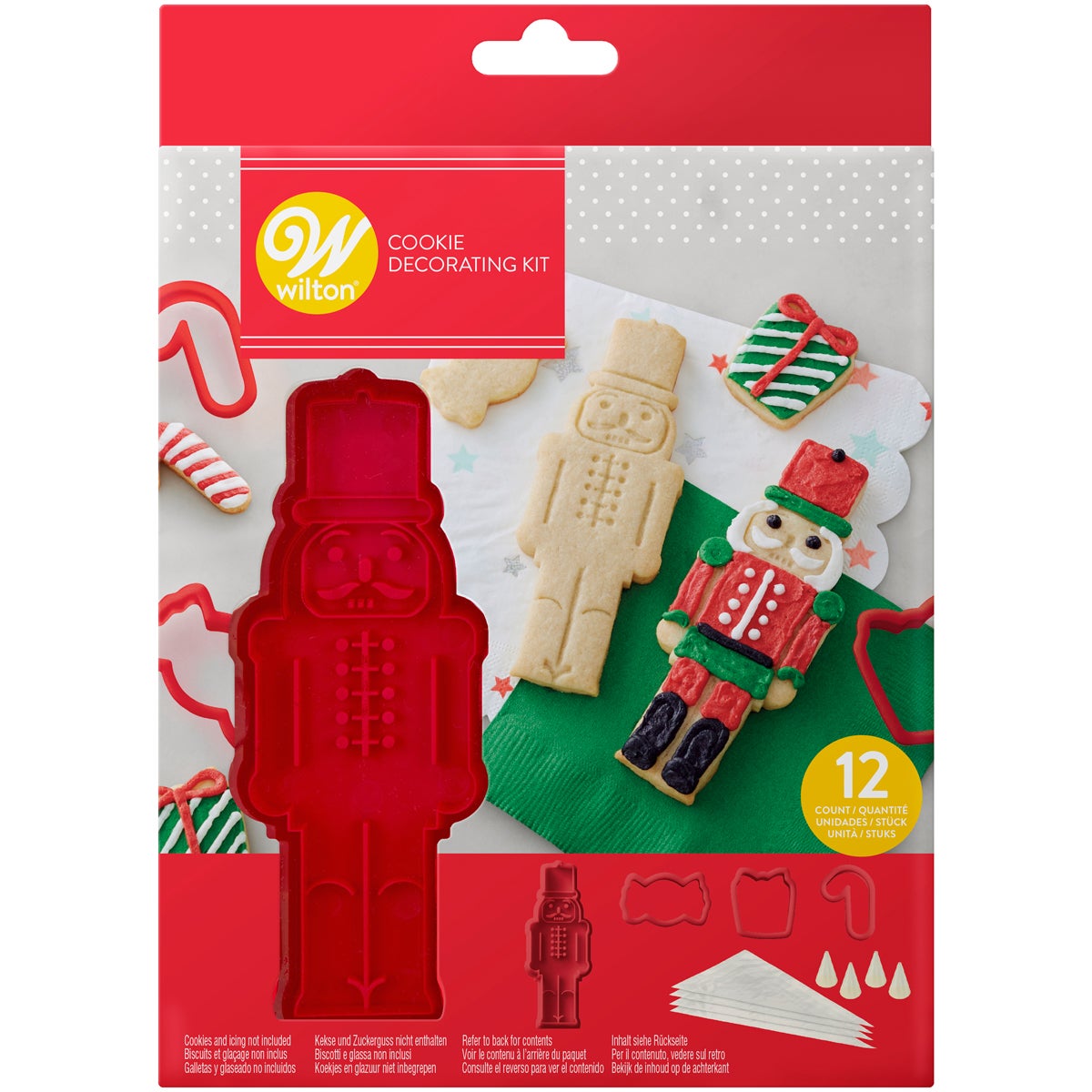 Wilton Kit de tampons à biscuits Casse-Noisette