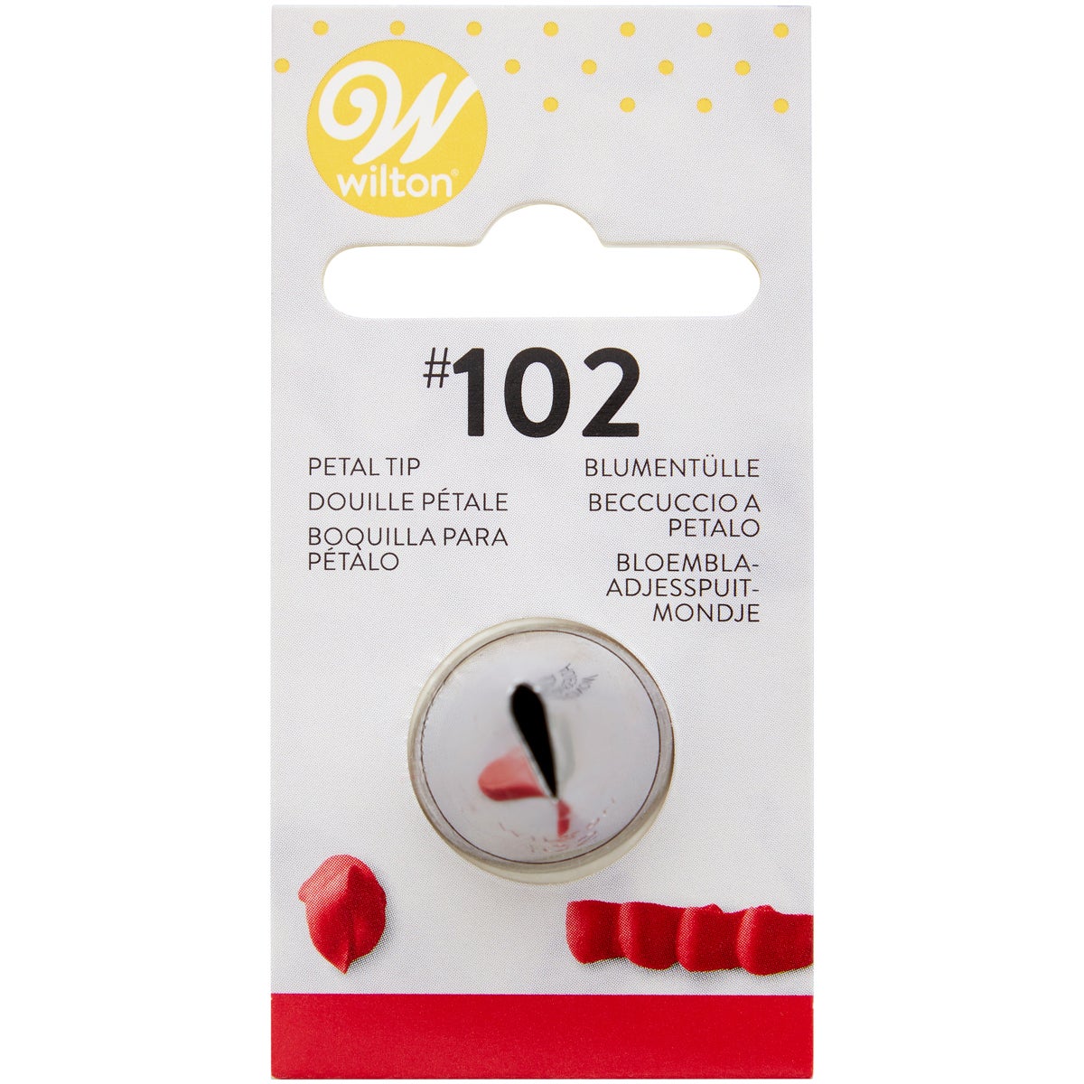 Wilton Douille #102 Petal Carded