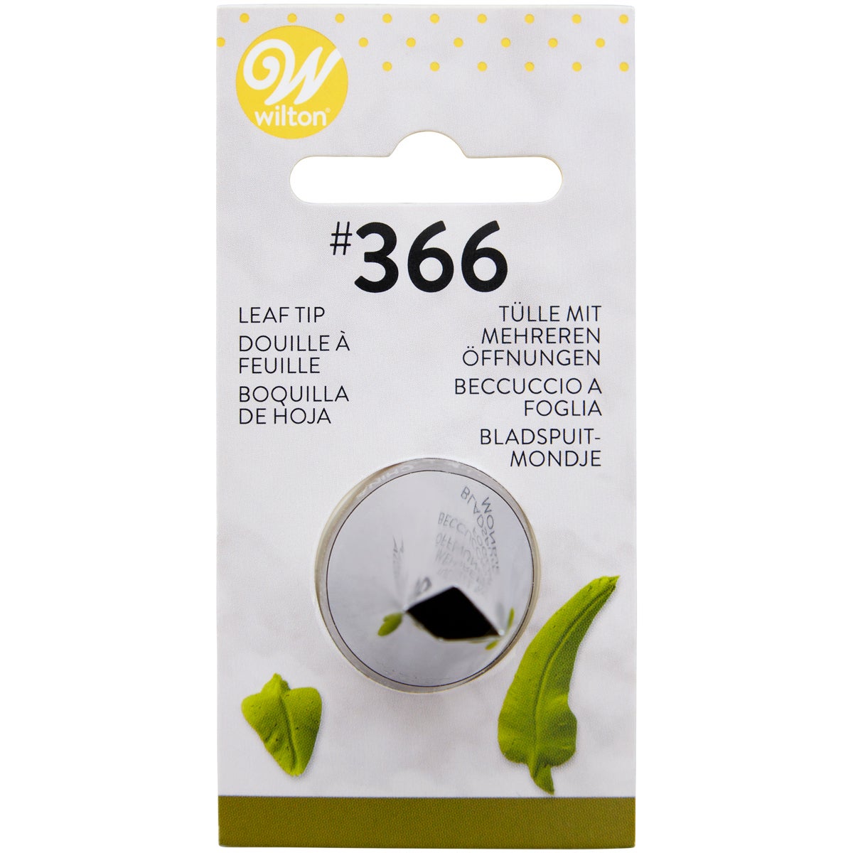 Wilton Douille #366 Leaf Carded
