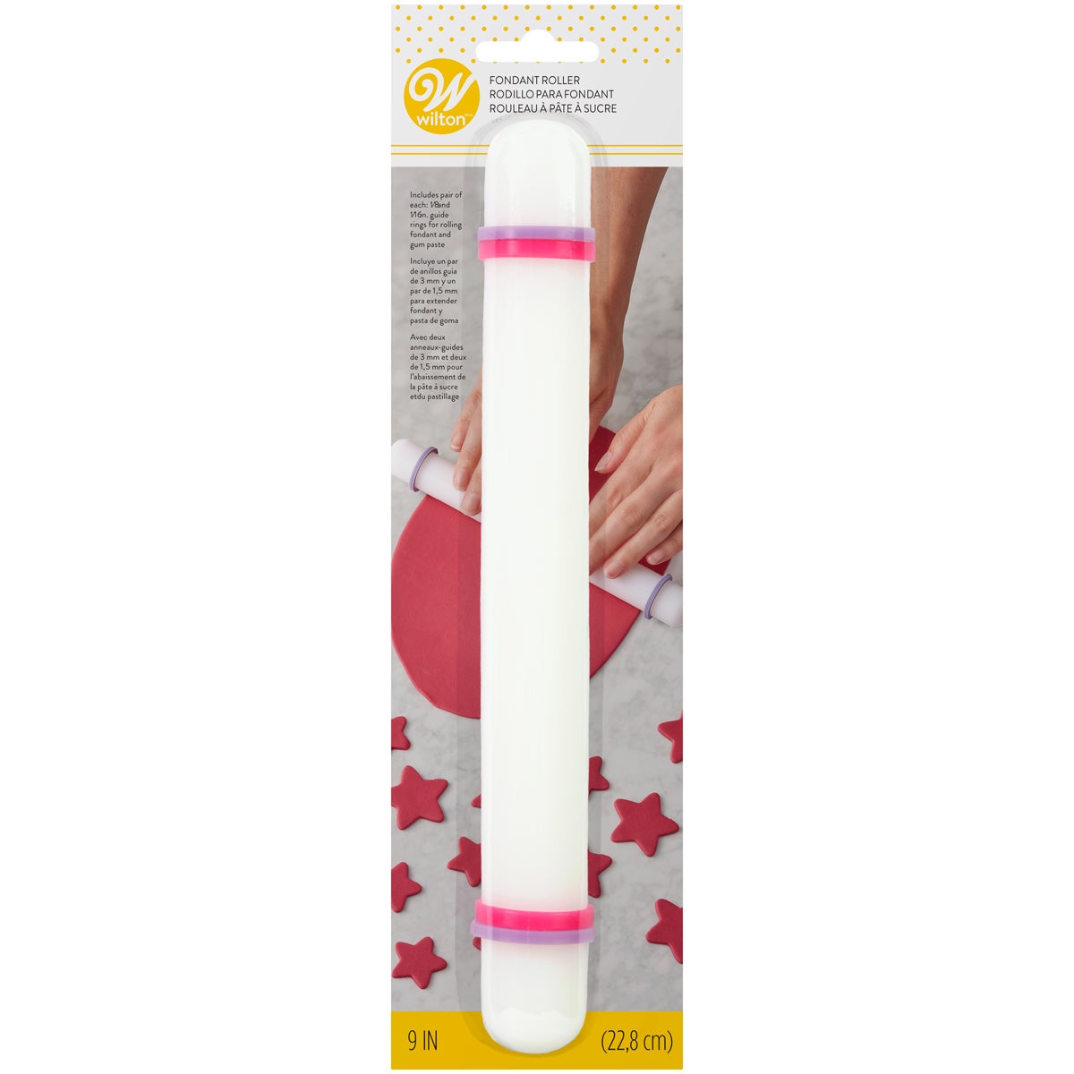 Wilton Rouleau Pâte à Sucre-Perfect Height- 22,5cm