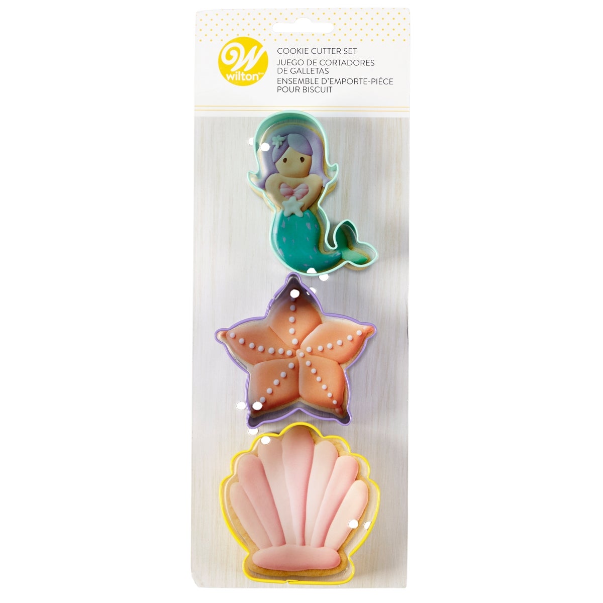 Wilton Emporte-pièce Biscuit Vie Marine Set/3