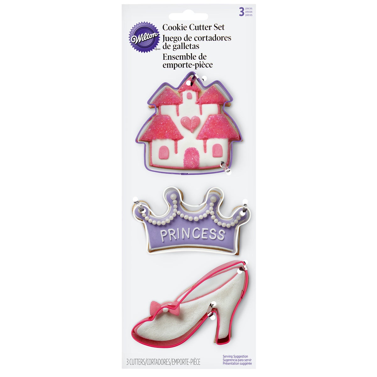 Wilton Emporte-Pièce Princesse Set/3