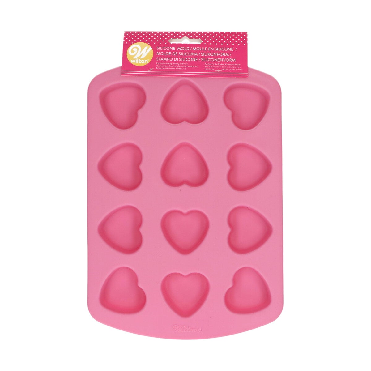 Wilton Moule à Friandises en Silicone Coeur
