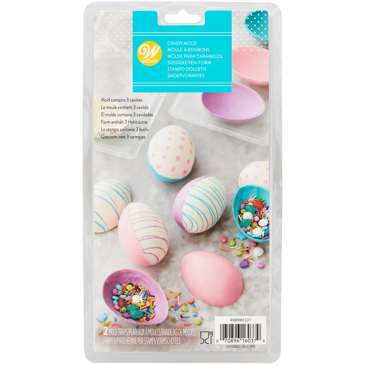 Wilton Moule à Bonbons 3D Cavity Egg