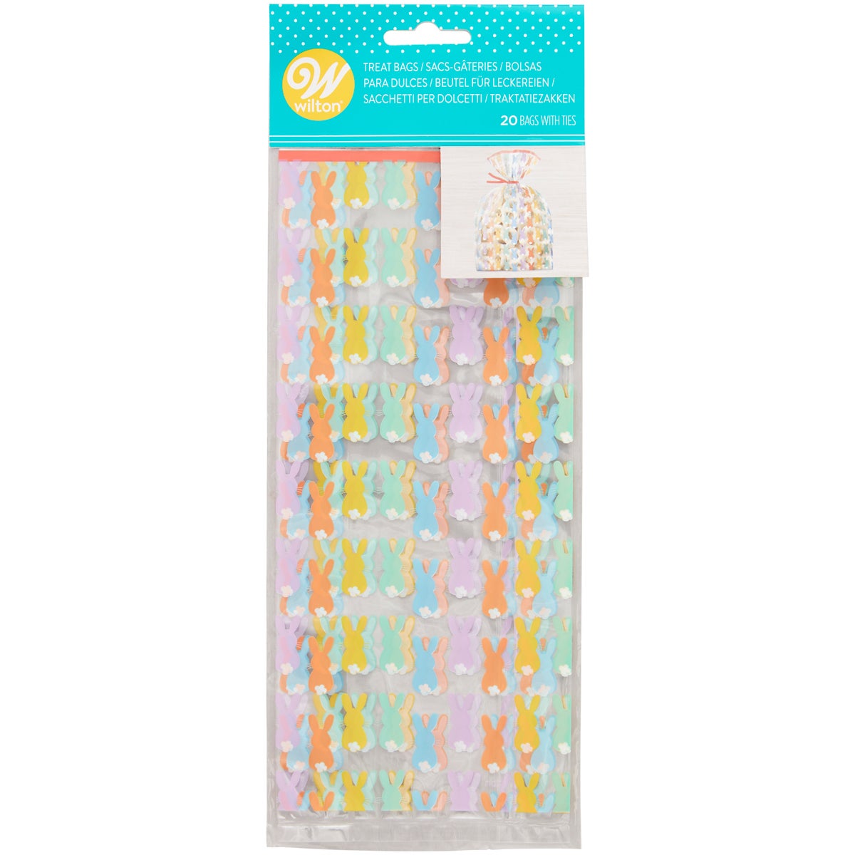Wilton Sacs à friandises Bunny pk/20