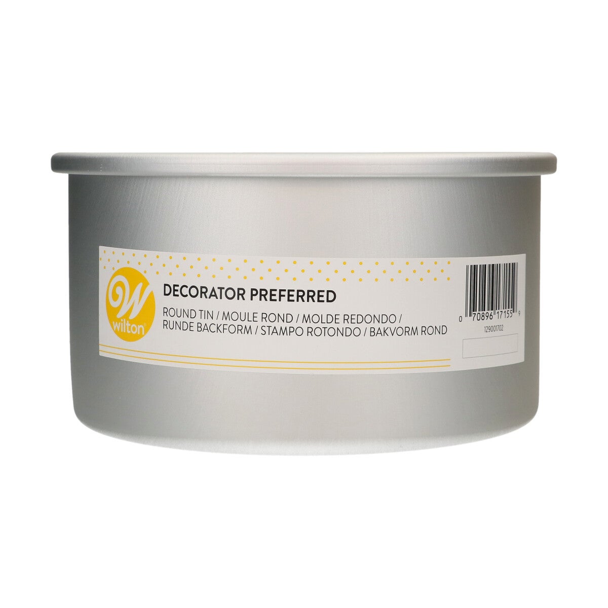 Wilton Moule à Gâteau Rond Extra Profond Ø 17,5 x 10 cm