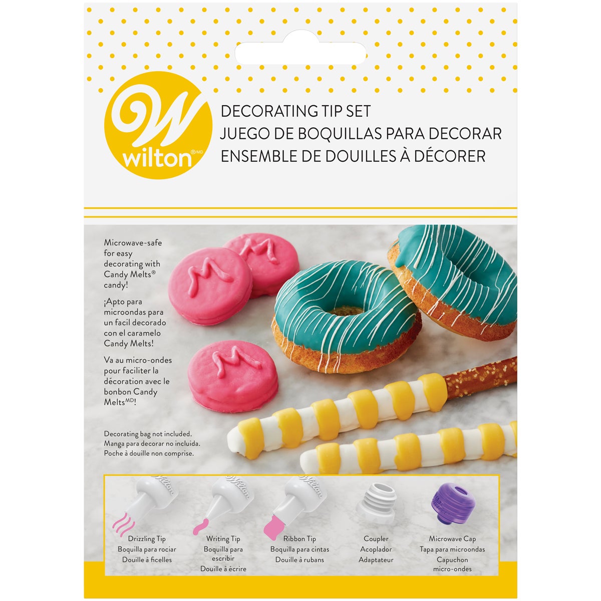 Wilton Candy Melt Douilles de Décoration Set/5