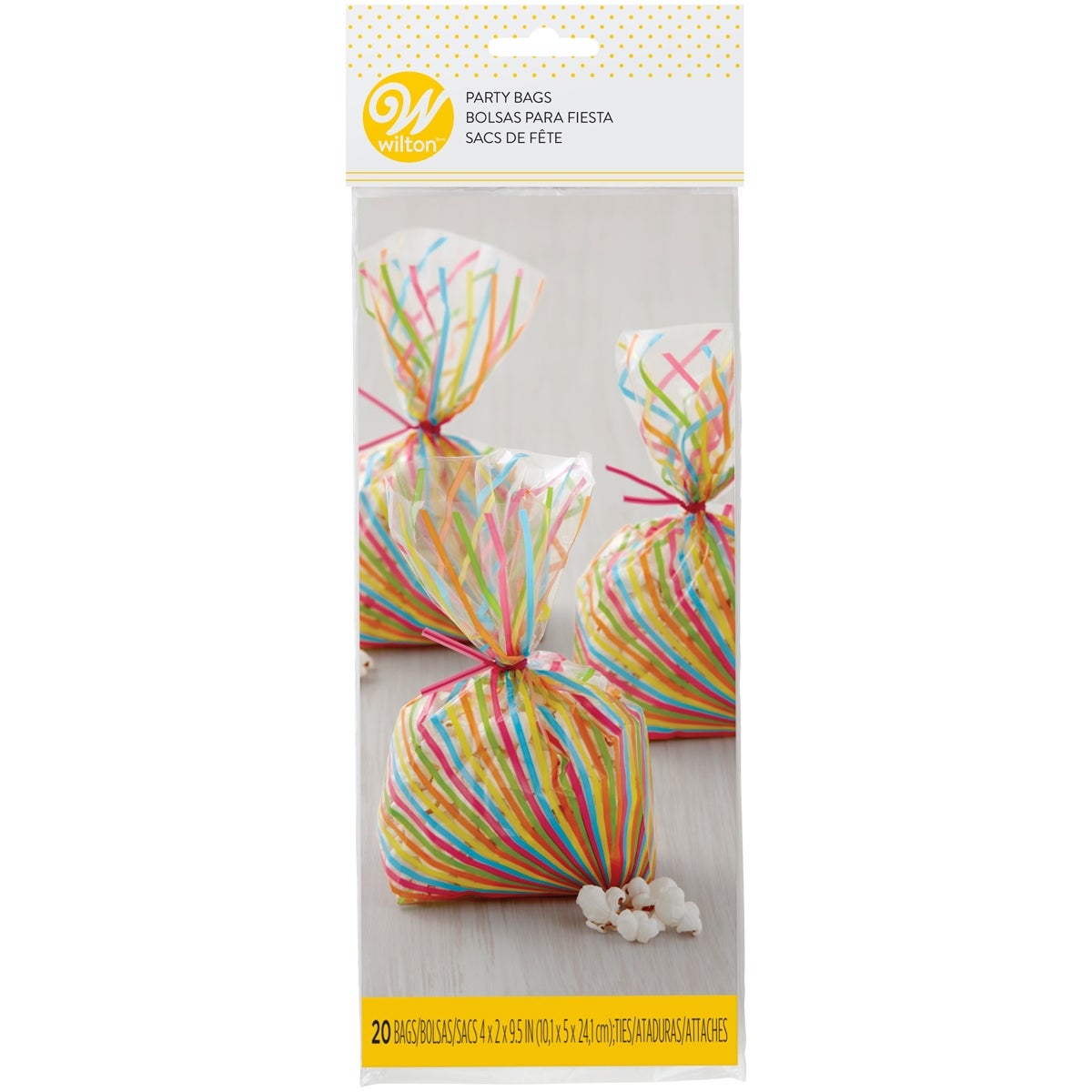 Wilton Sachets Roue chromatique de fête (x 20 )