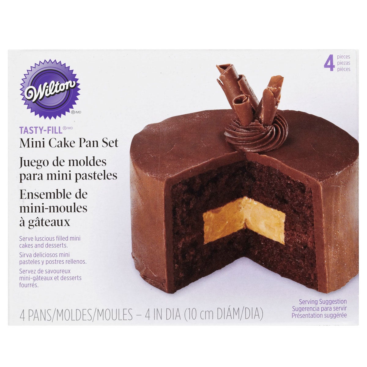 Wilton Ensemble de mini moules à gâteau savoureux/2