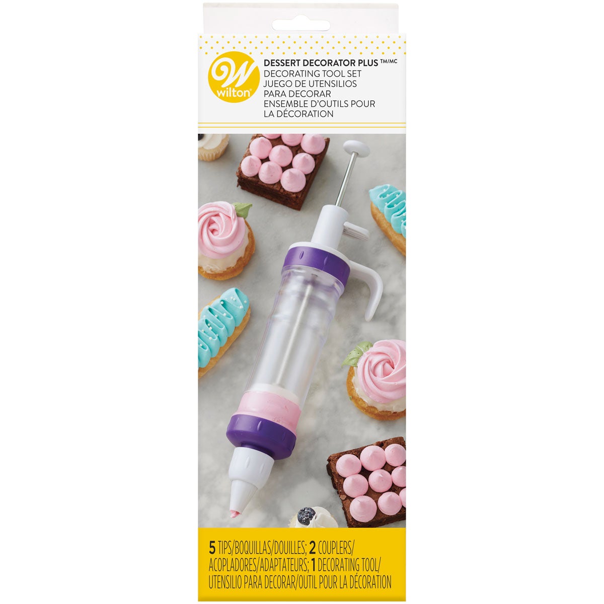 Wilton Seringue à Décorer pour Desserts PLUS