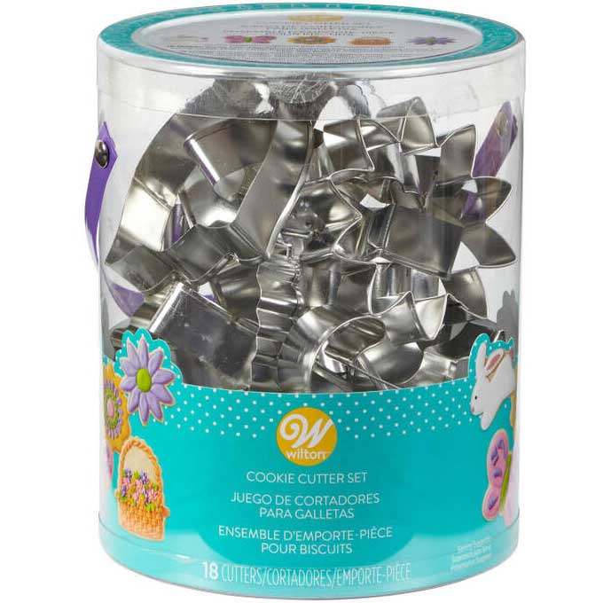 Wilton Tubes à biscuits en métal Pâques Set/18