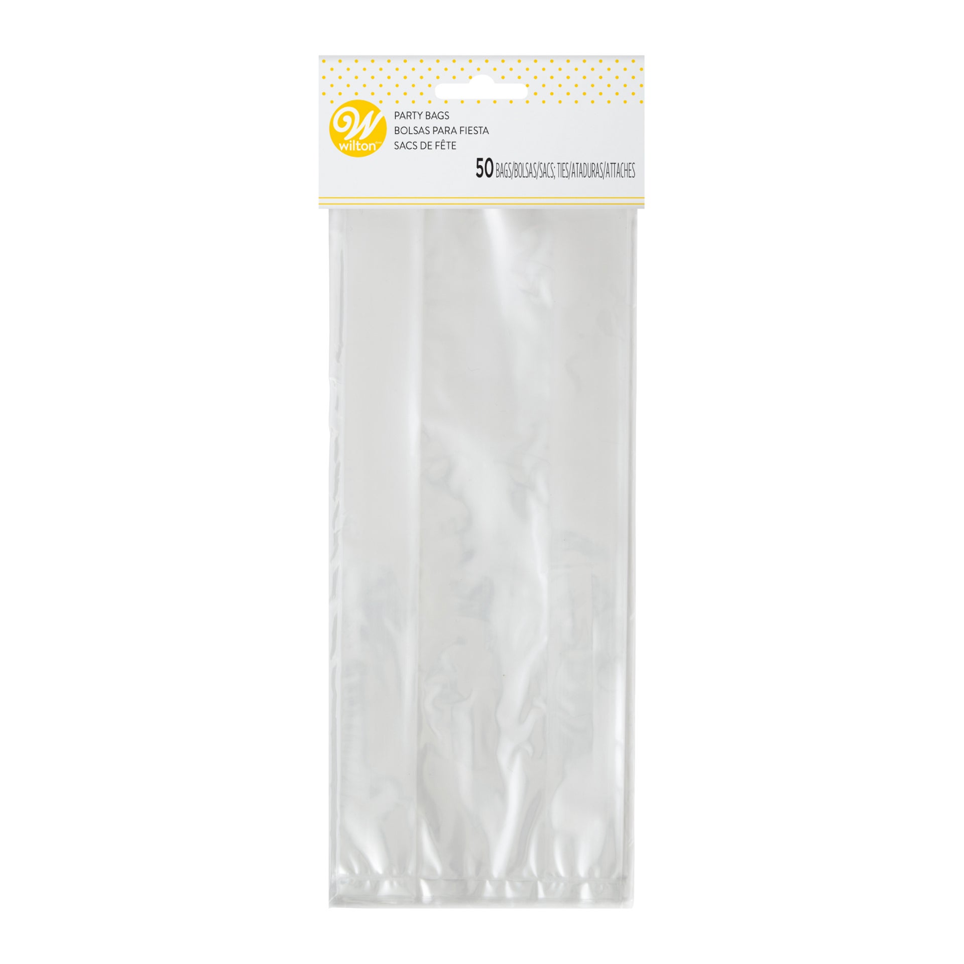 Wilton Sachets à Confiserie Transparents pcs/50