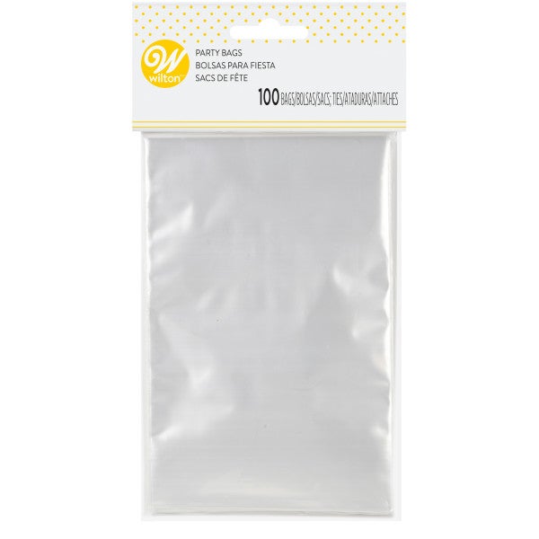 Wilton Sachets à Confiserie Transparents Mini pcs/100