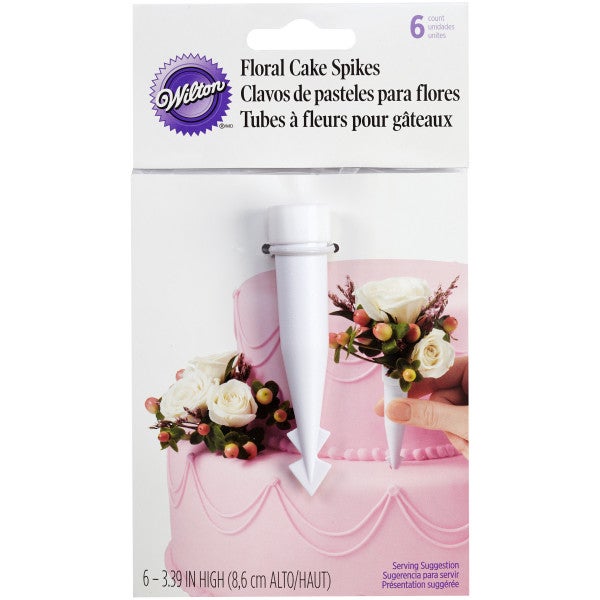 Wilton Floral Cake Spikes Set/7