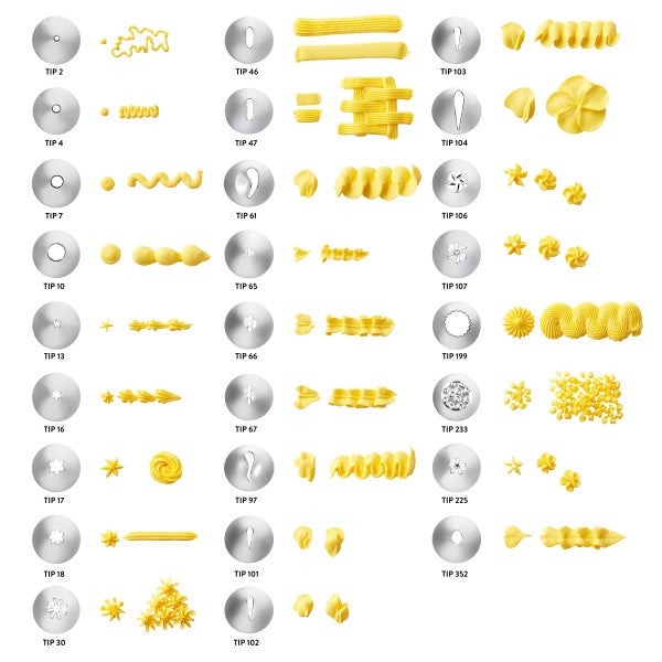 Wilton Deluxe Douille Set/29