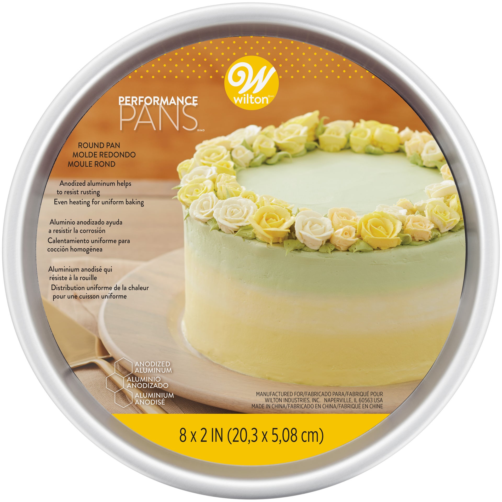 Wilton Performance Pans® Moule à Gâteau Rond Ø 20 cm