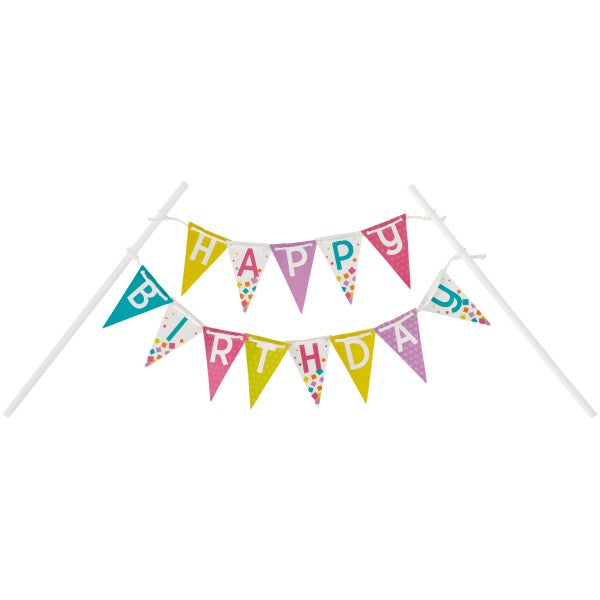 Wilton Dessus de Gateau Happy Birthday