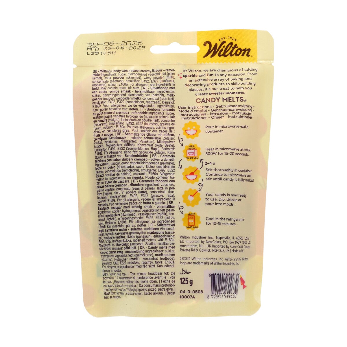 Wilton Candy Melts® 125g - Rouge